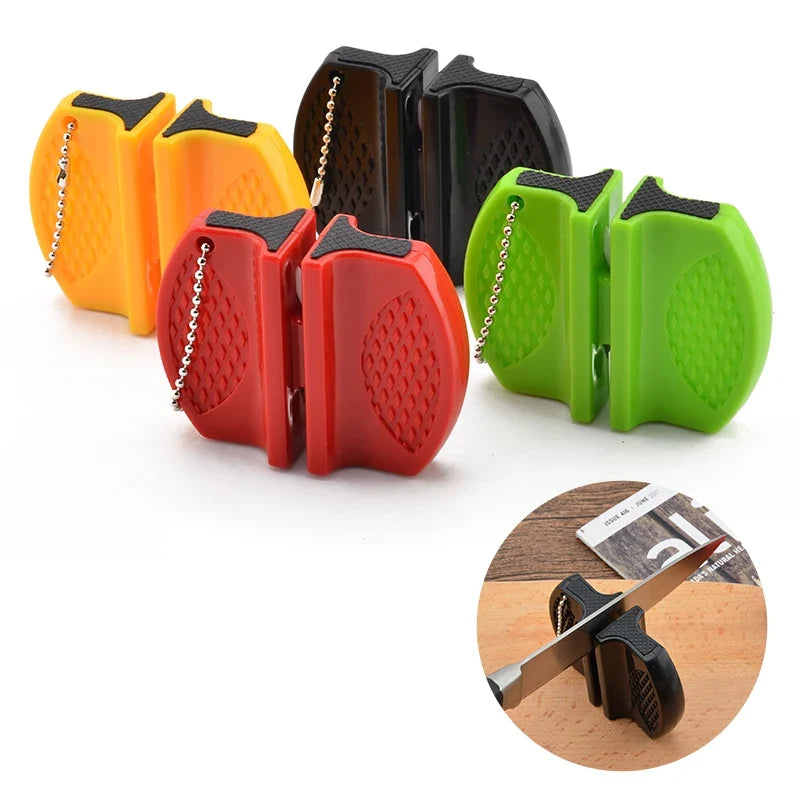 Pocket Tungsten Knife Sharpener for Kitchen & Camping