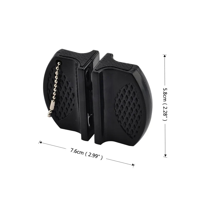 Pocket Tungsten Knife Sharpener for Kitchen & Camping