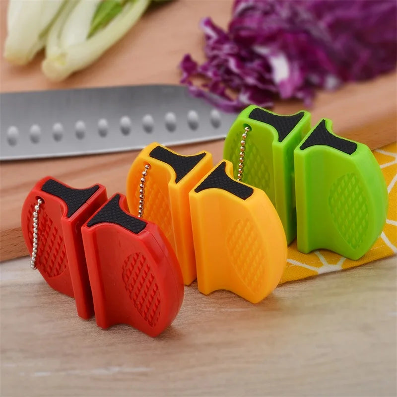 Pocket Tungsten Knife Sharpener for Kitchen & Camping