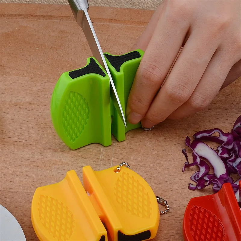 Pocket Tungsten Knife Sharpener for Kitchen & Camping