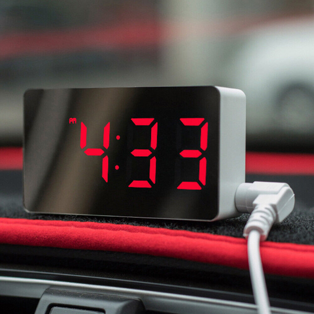 Digital Alarm Clock with Large 3.1-Inch LED Display