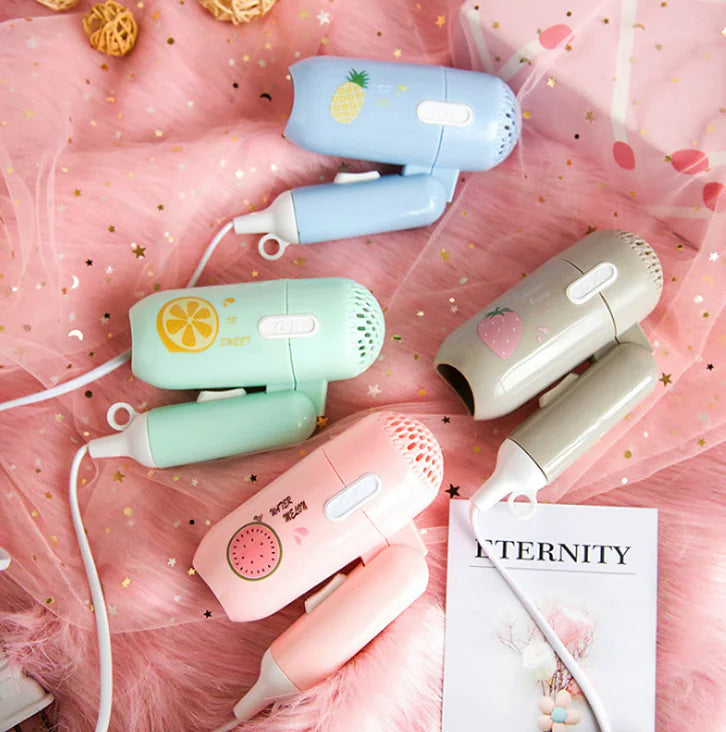 Mini Foldable Travel Hair Dryer with Thermostatic Heat