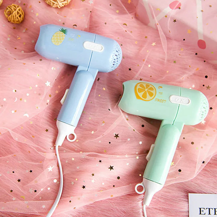 Mini Foldable Travel Hair Dryer with Thermostatic Heat