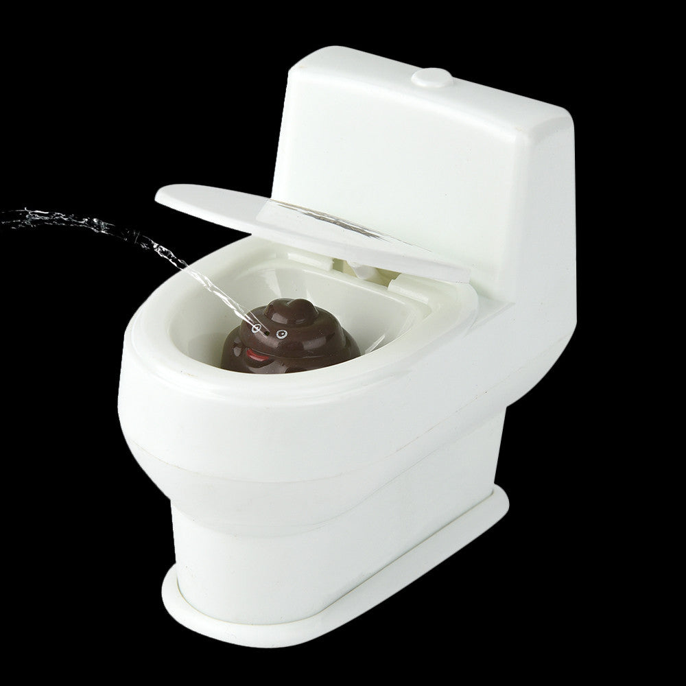 Mini Toilet Prank Toy for Funny Water Spray Gag Gifts