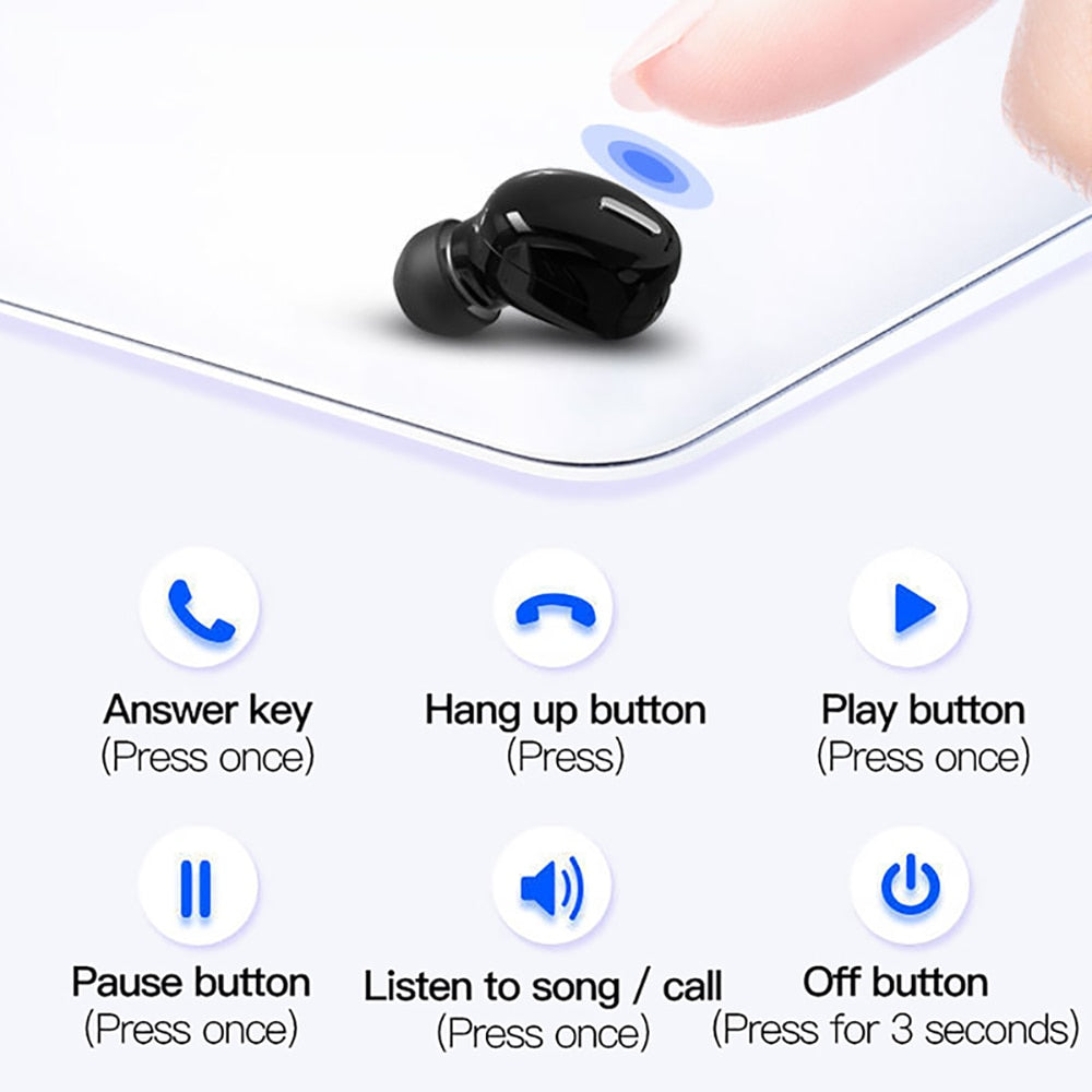 Mini Bluetooth 5.0 Earphone for Hands-Free Calls on the Go