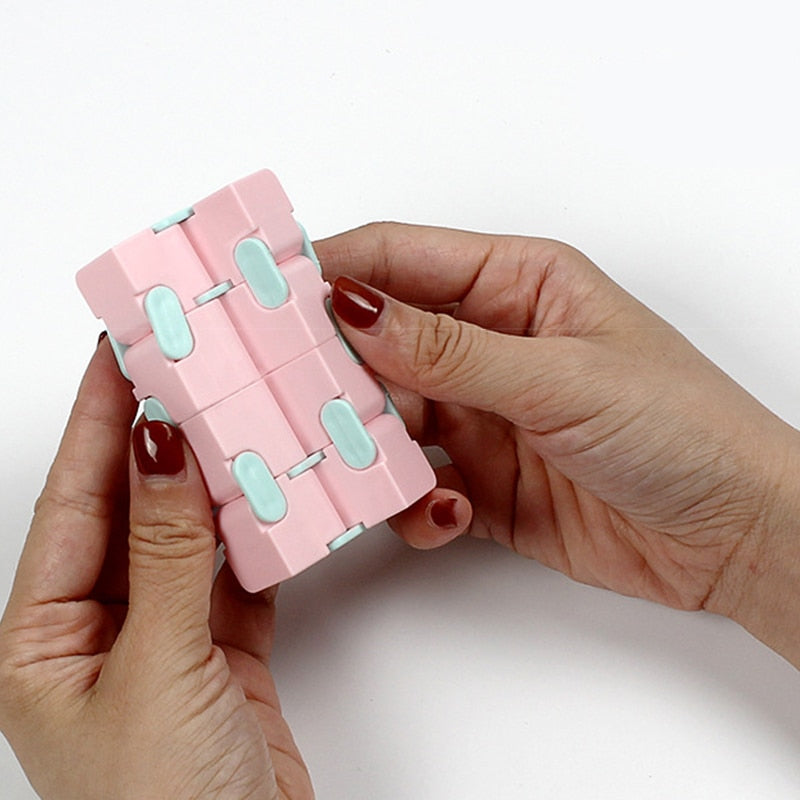 Infinity Cube Fidget Toy for Pocket-Sized Stress Relief