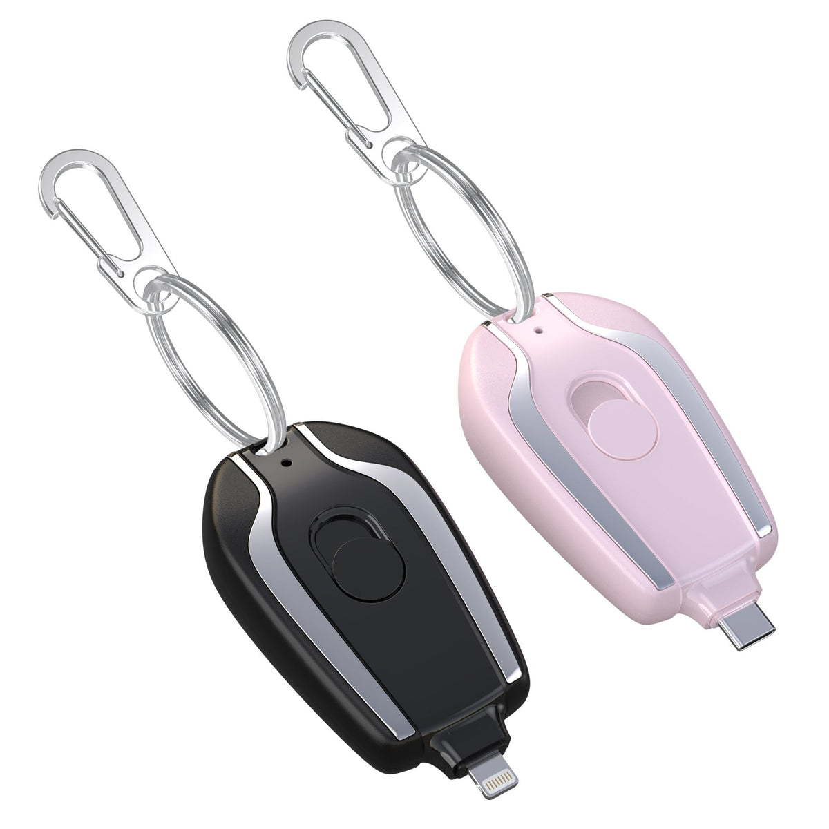 Keychain Phone Charger 1500mAh Portable Emergency Power