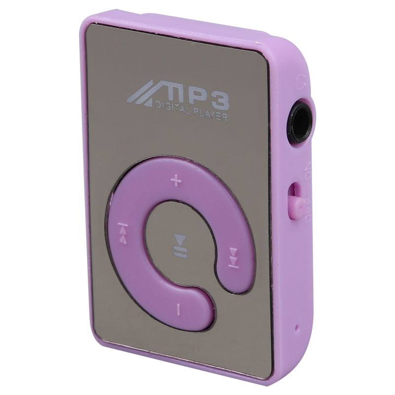Clip-On MP3 Player for Running and Gym with Micro SD Slot