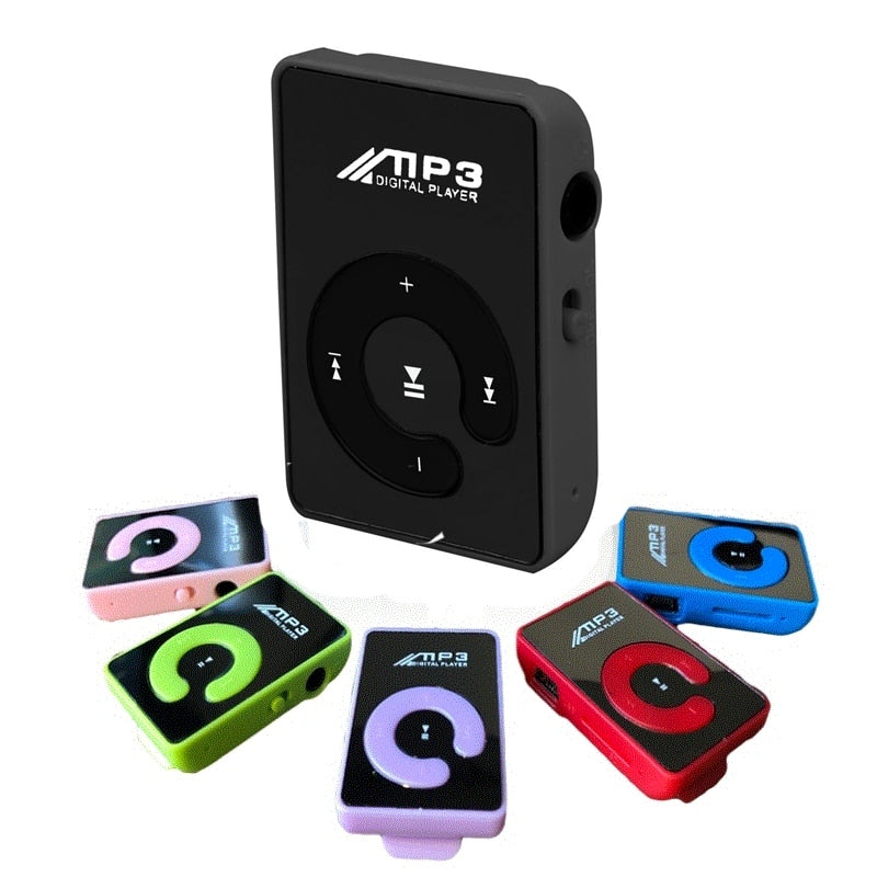 Clip-On MP3 Player for Running and Gym with Micro SD Slot