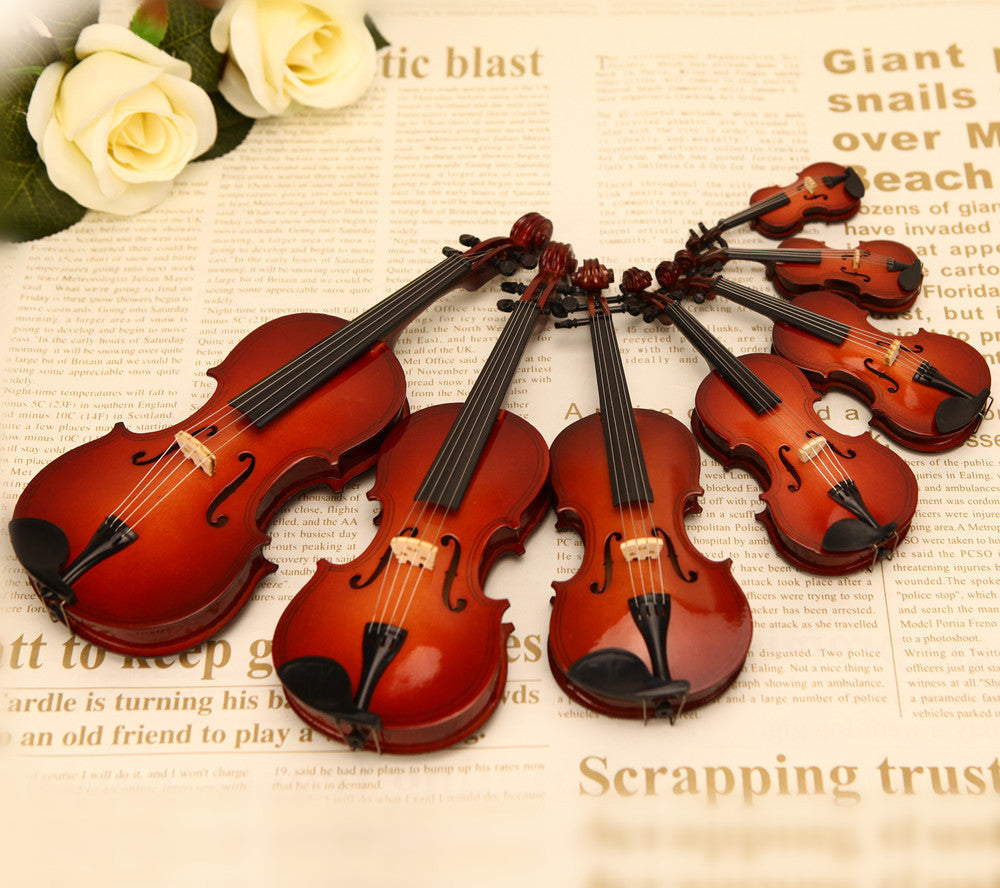 Miniature Violin Gift Set for Music Lovers and Teachers