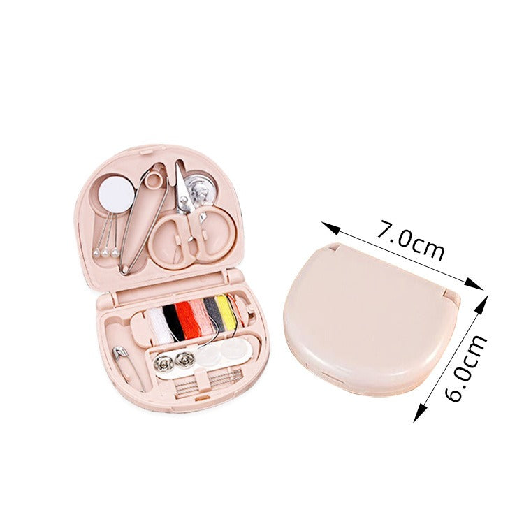 Mini Sewing Kit with Scissors and Pins for Quick Fixes