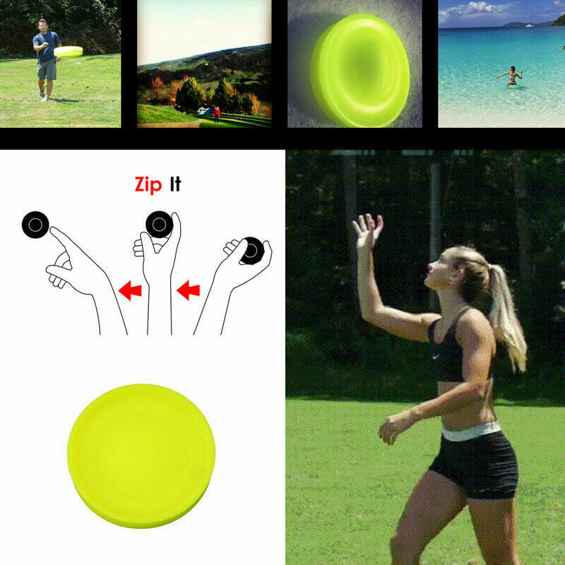 Soft Flying Disc for Kids & Adults, 200-Foot Flight