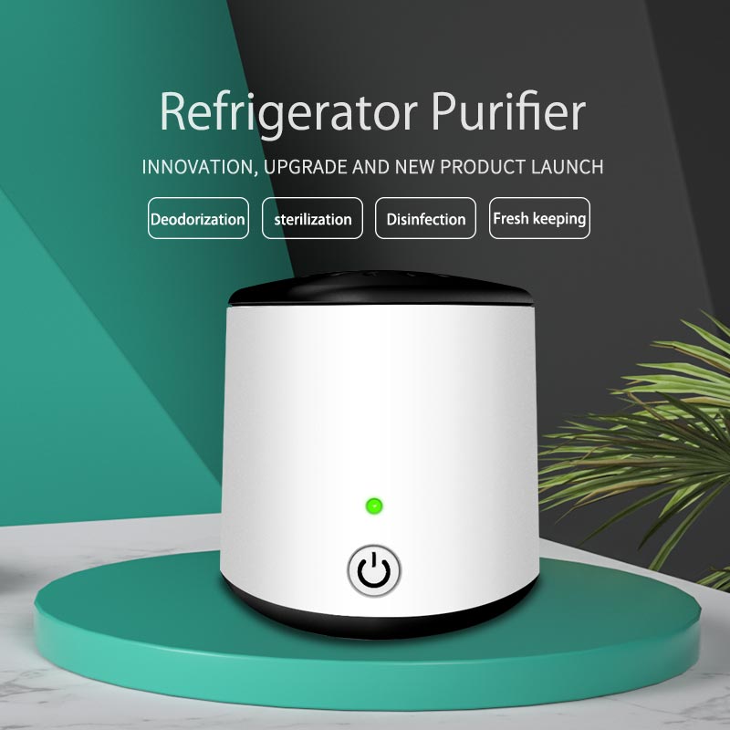 Portable Ozone Odor Eliminator for Fridge, Car & Closet