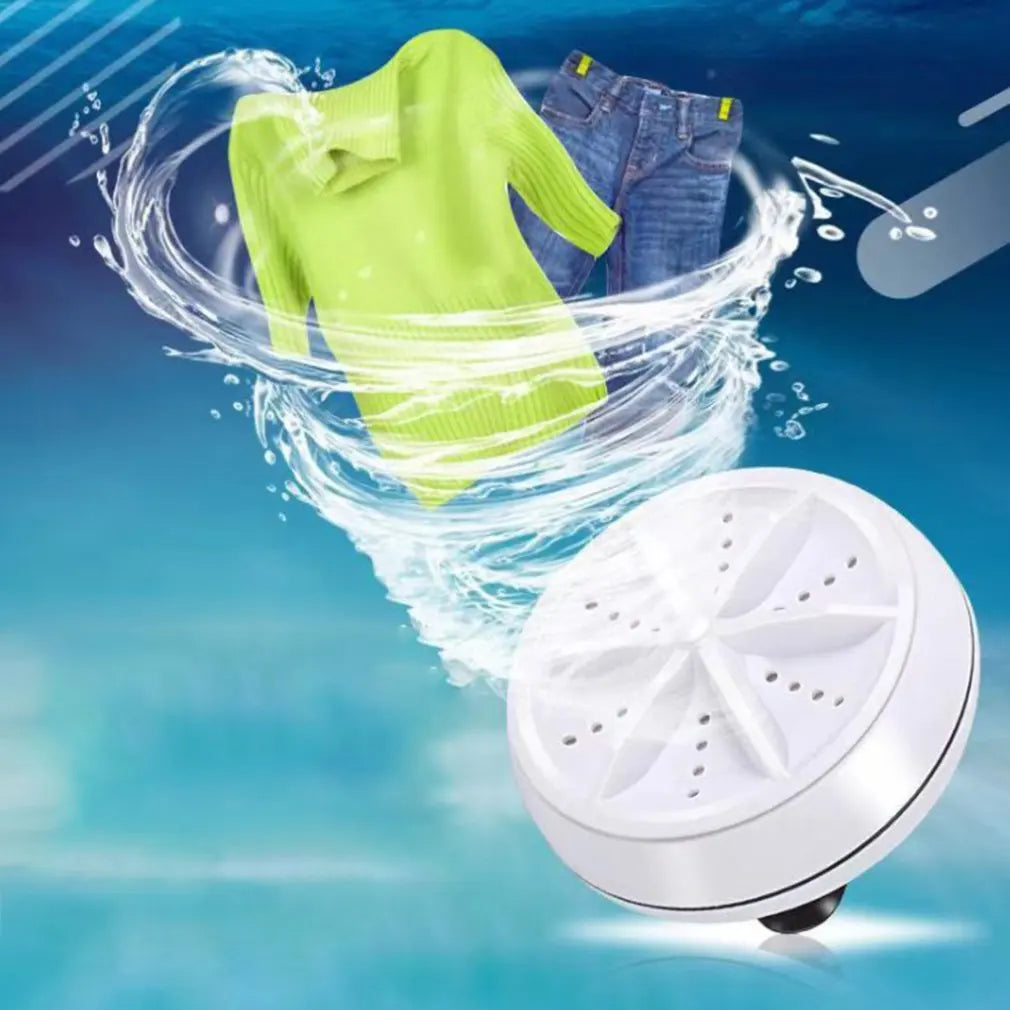 Portable Mini Washer for Travel, Dorms and Small Loads