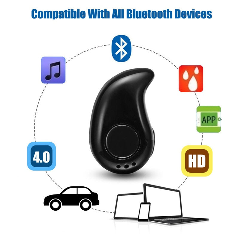 Mini Wireless Bluetooth Earphone for Hands-Free Calls