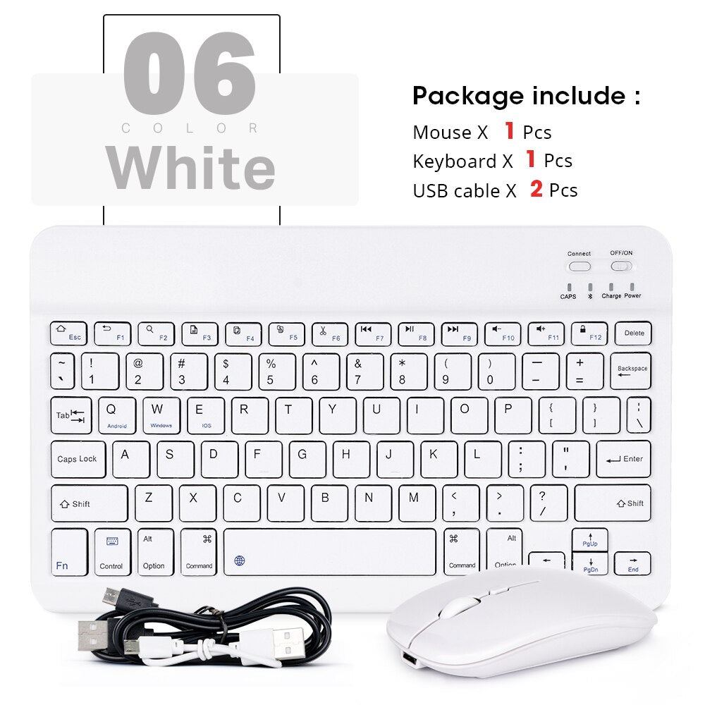 Ultra-Thin Bluetooth Keyboard for iPad and Phone