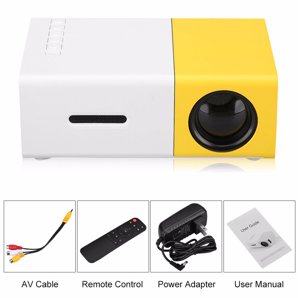 Portable Mini LCD Projector: Big Screen Movies Anywhere