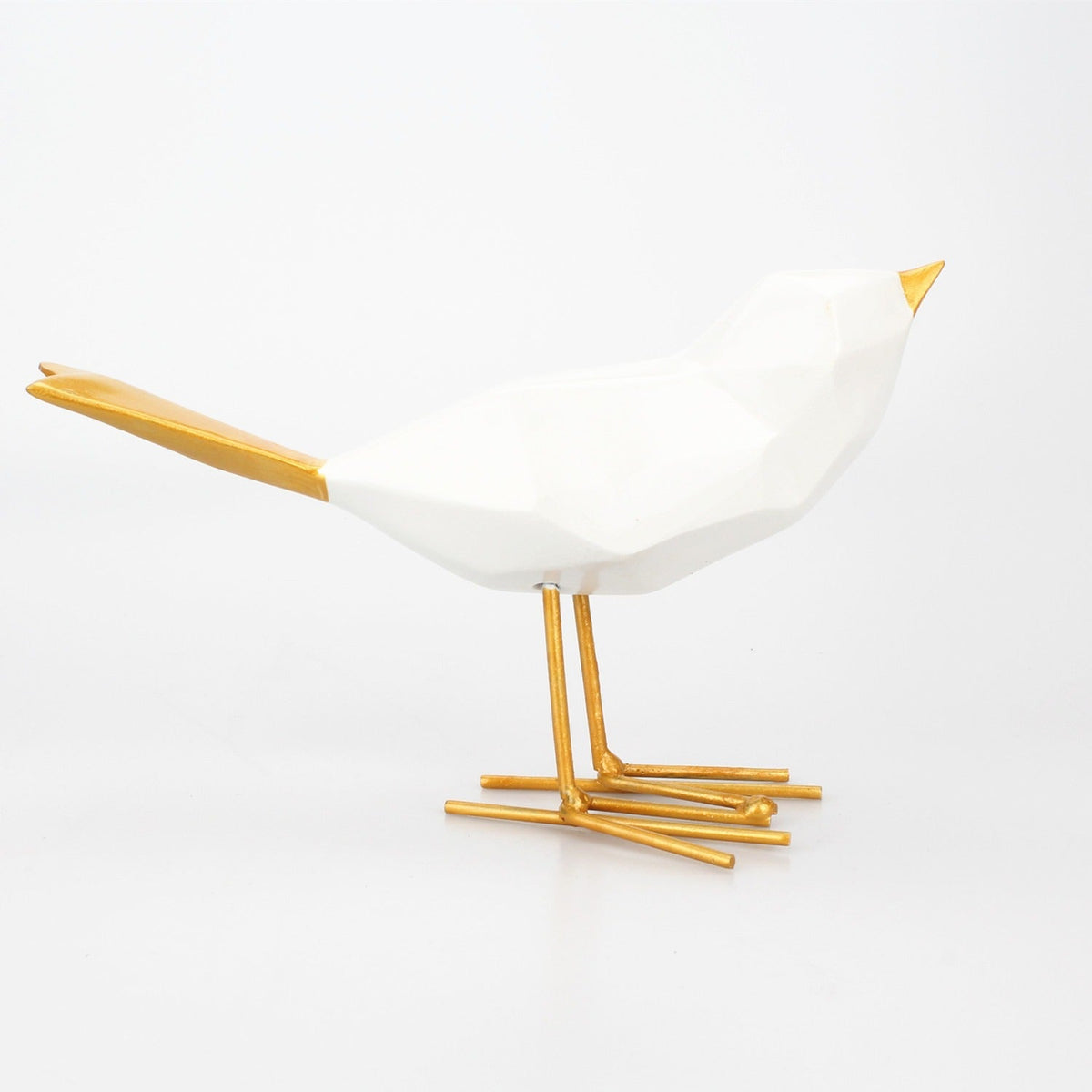 Minimalist Bird Sculpture for Modern Shelf Display