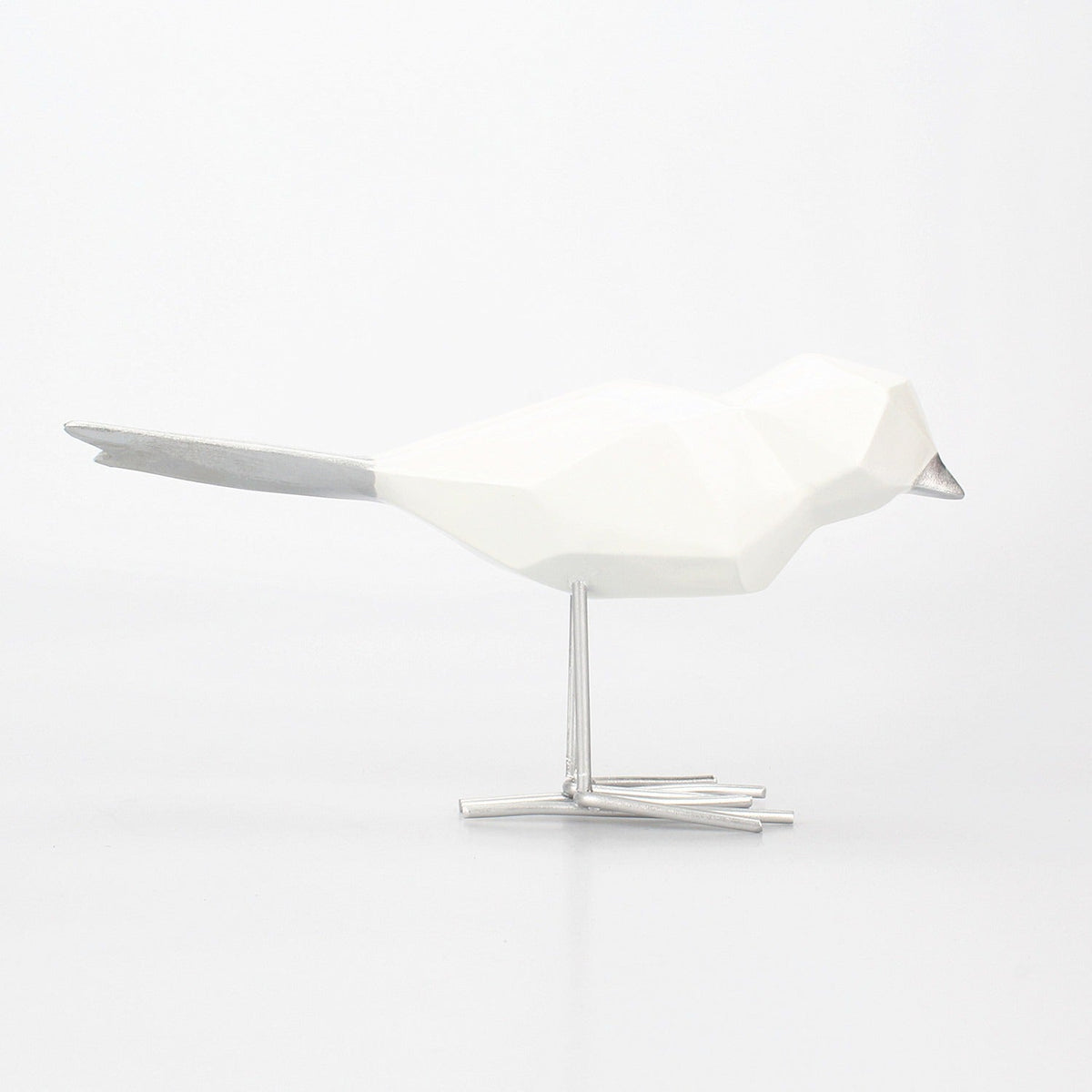 Minimalist Bird Sculpture for Modern Shelf Display