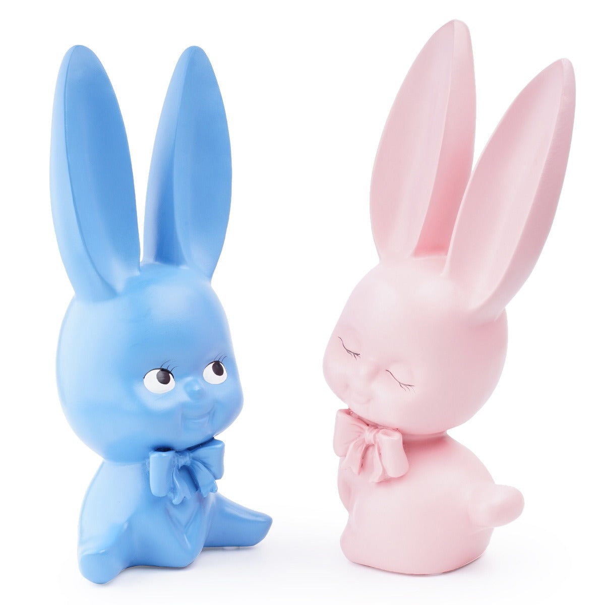 Minimalist Rabbit Ornaments for Cheerful Pastel Decor