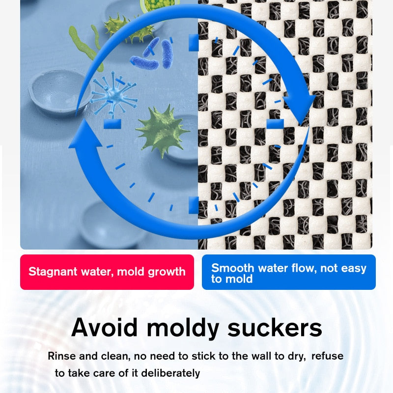 Non-Slip Microfiber Bath Mat for Quick-Dry Comfort