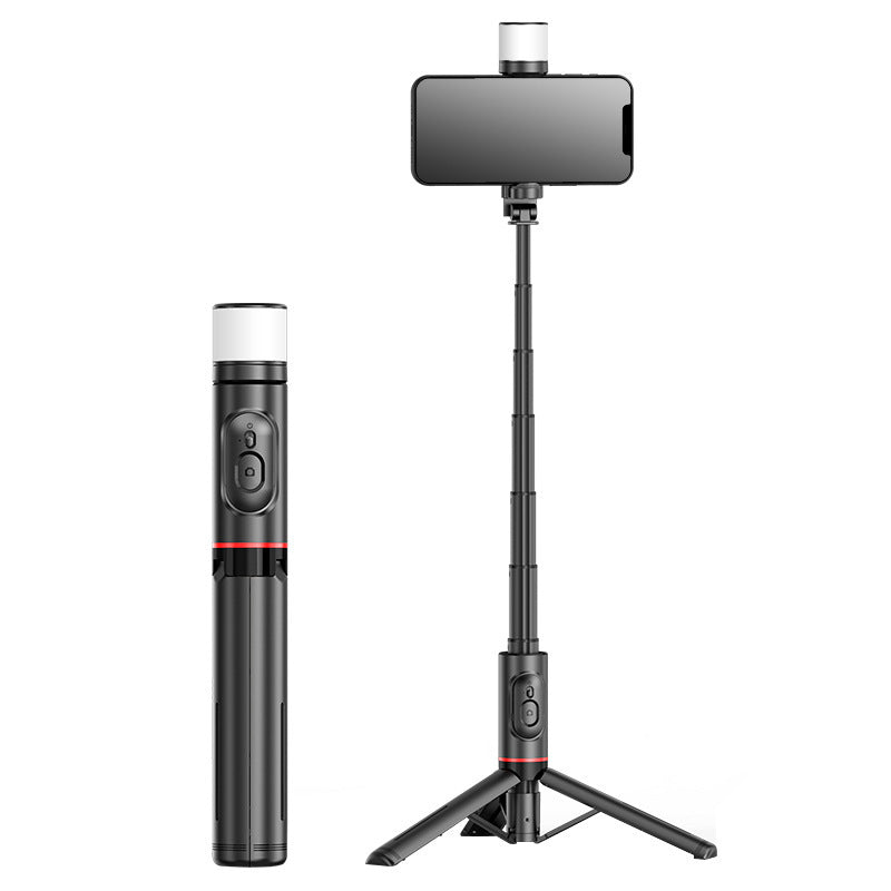 Bluetooth Selfie Stick Tripod with Fill Light & Remote