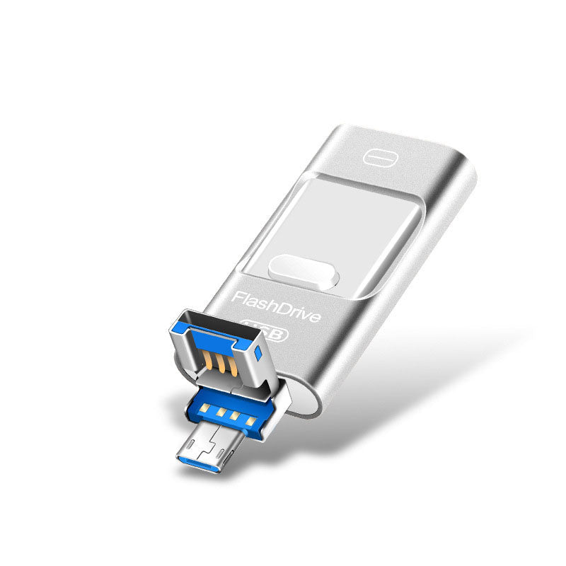 Metal Flash Drive for iPhone, Android and PC Storage