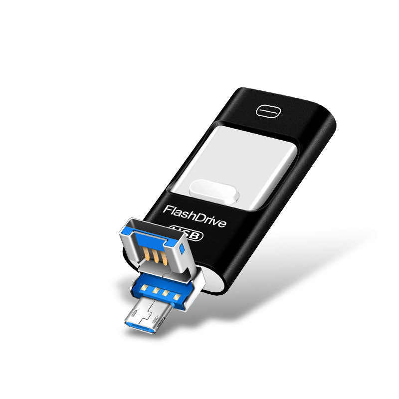 Metal Flash Drive for iPhone, Android and PC Storage