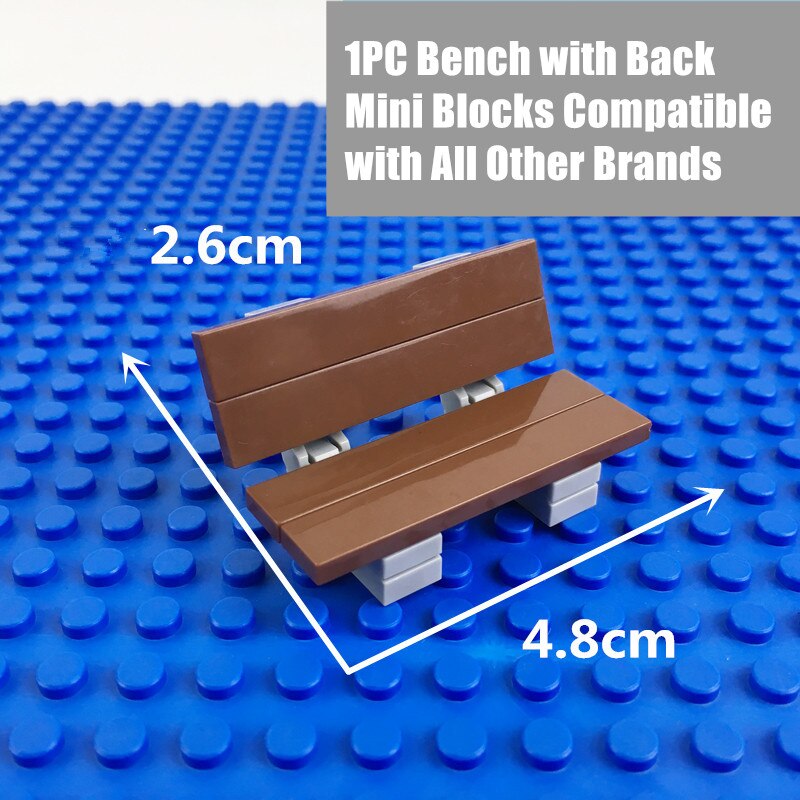 Mini Building Block Furniture for Complete Room Scenes