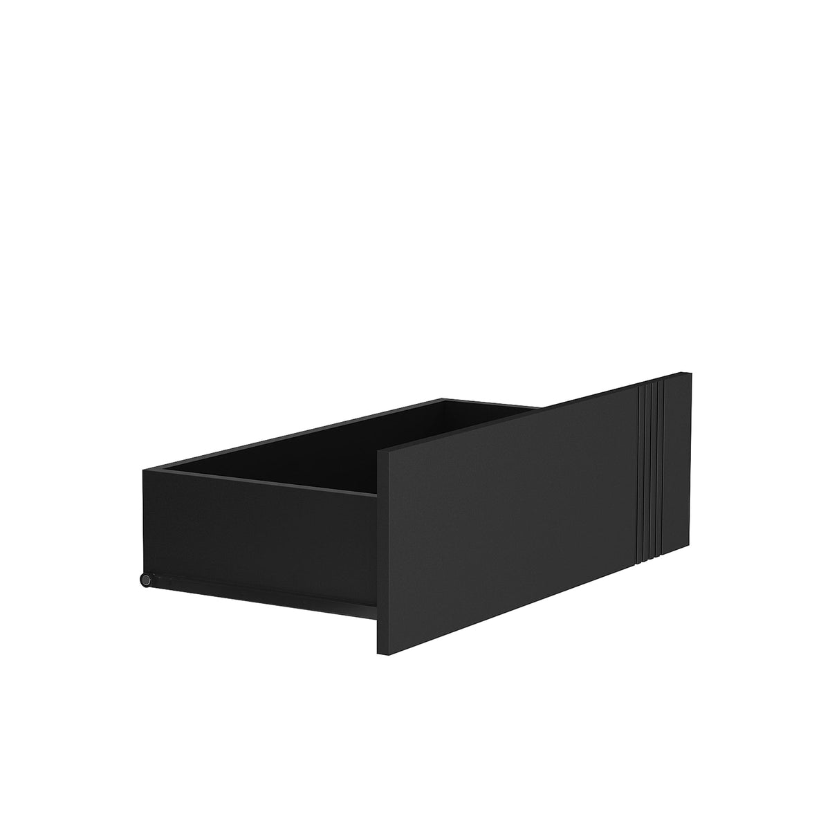Black Sideboard Buffet with Doors and Drawers for Storage