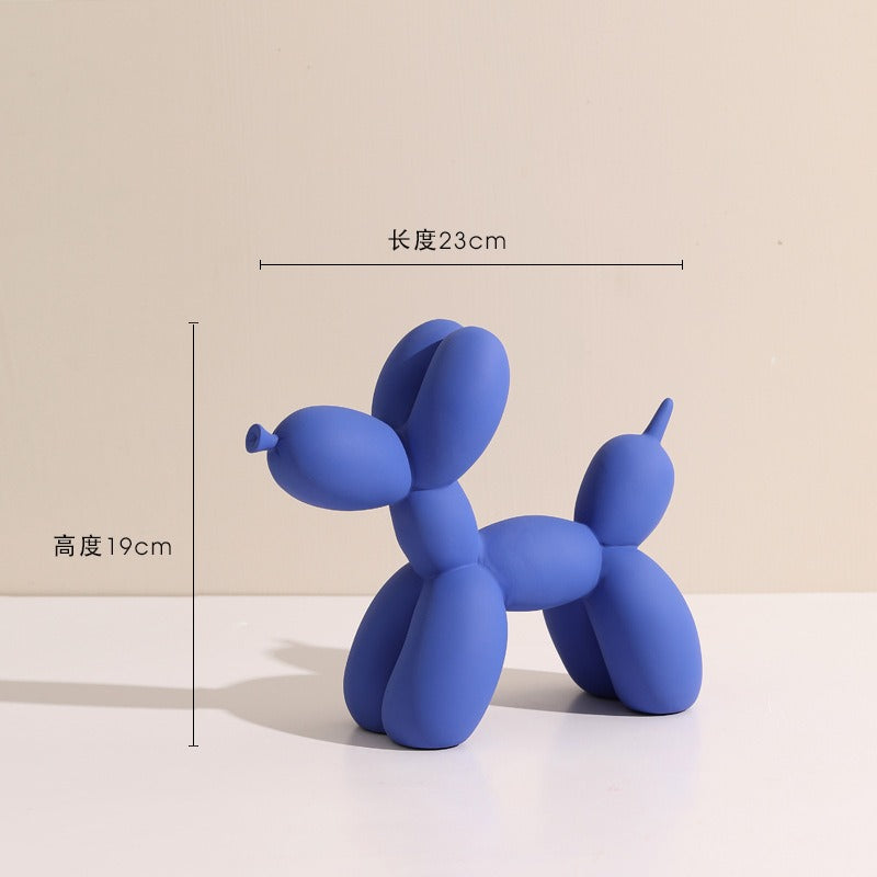 Balloon Dog Sculpture for Playful Modern Home Decor