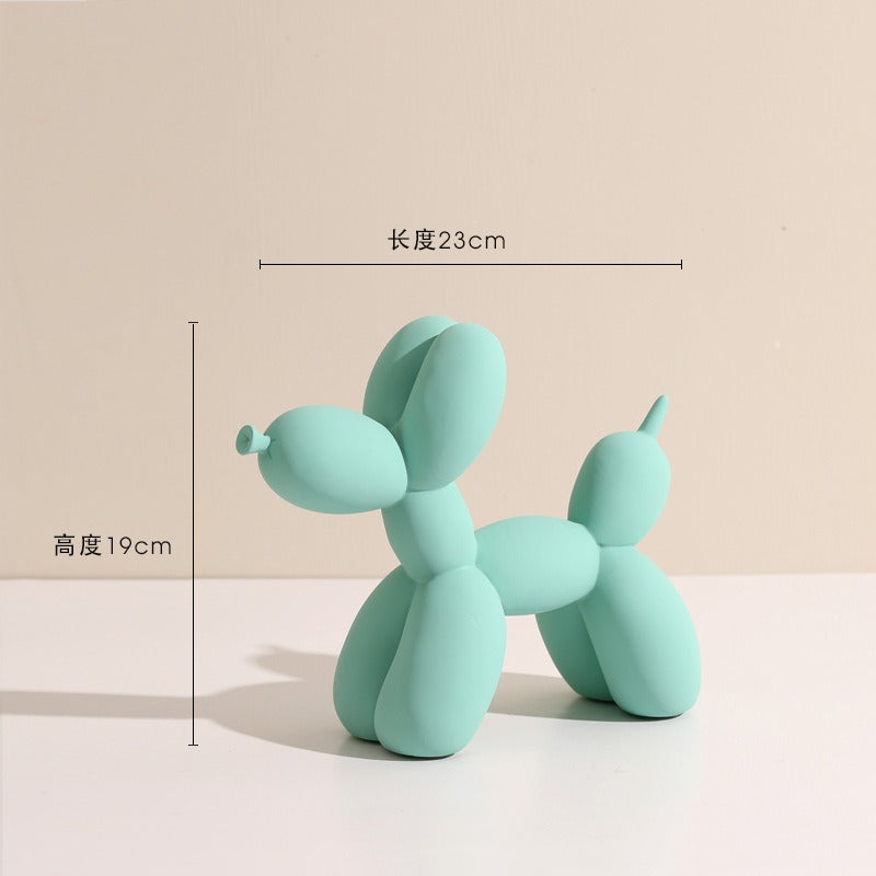 Balloon Dog Sculpture for Playful Modern Home Decor