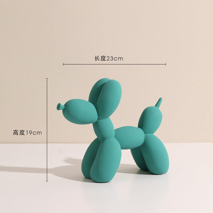 Balloon Dog Sculpture for Playful Modern Home Decor