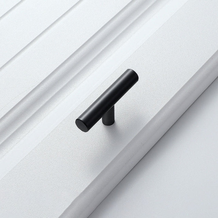 Cabinet Handles - Modern Matte Black & Brushed Gold