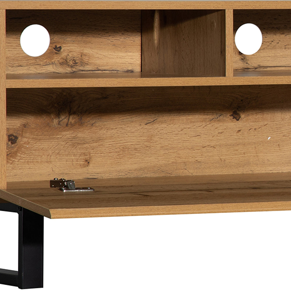 Modern TV Stand for 80-Inch TVs with Double Storage
