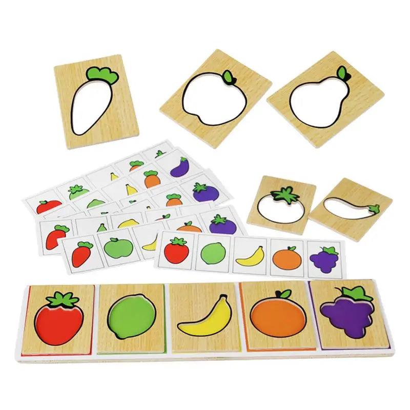 Montessori Sorting Board Puzzle for Early Learning
