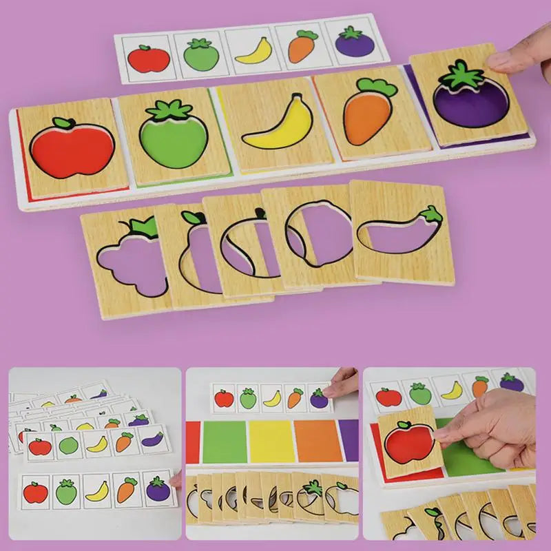 Montessori Sorting Board Puzzle for Early Learning