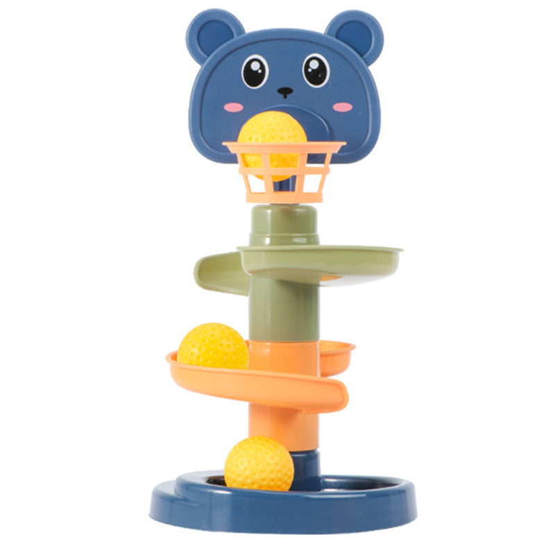 Montessori Rolling Ball Tower for Screen-Free Play