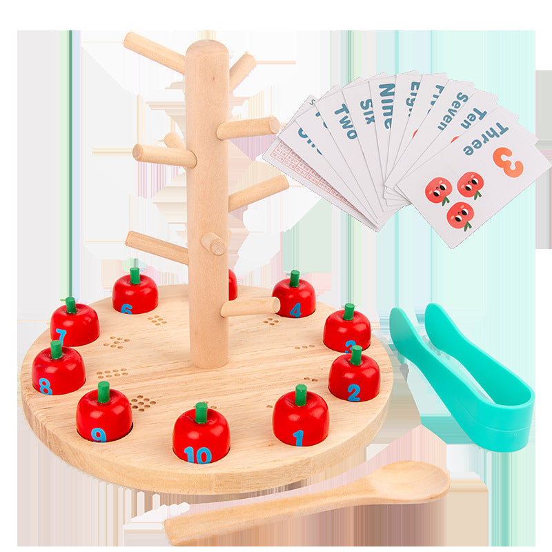 Montessori Spelling Puzzle Toy for Counting & Addition