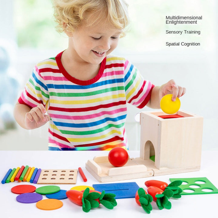 Montessori Activity Box for Fine Motor Skills & Play