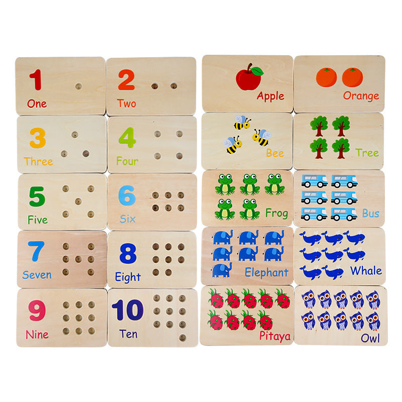 Montessori Counting Board for Screen-Free Math Play