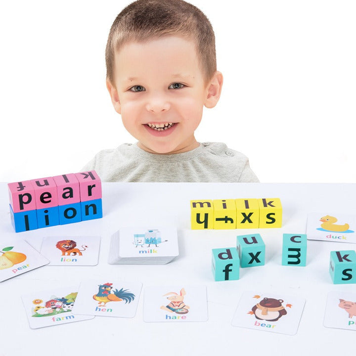 CVC Word Puzzle Game for Hands-On Phonics Learning