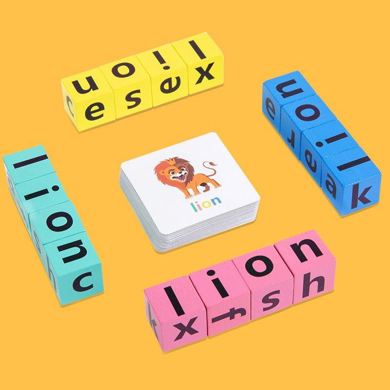 CVC Word Puzzle Game for Hands-On Phonics Learning