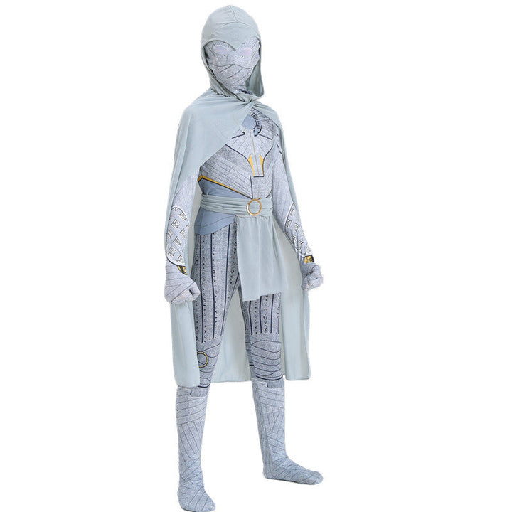Moonlight Knight Cosplay Costume for Kids With Cape