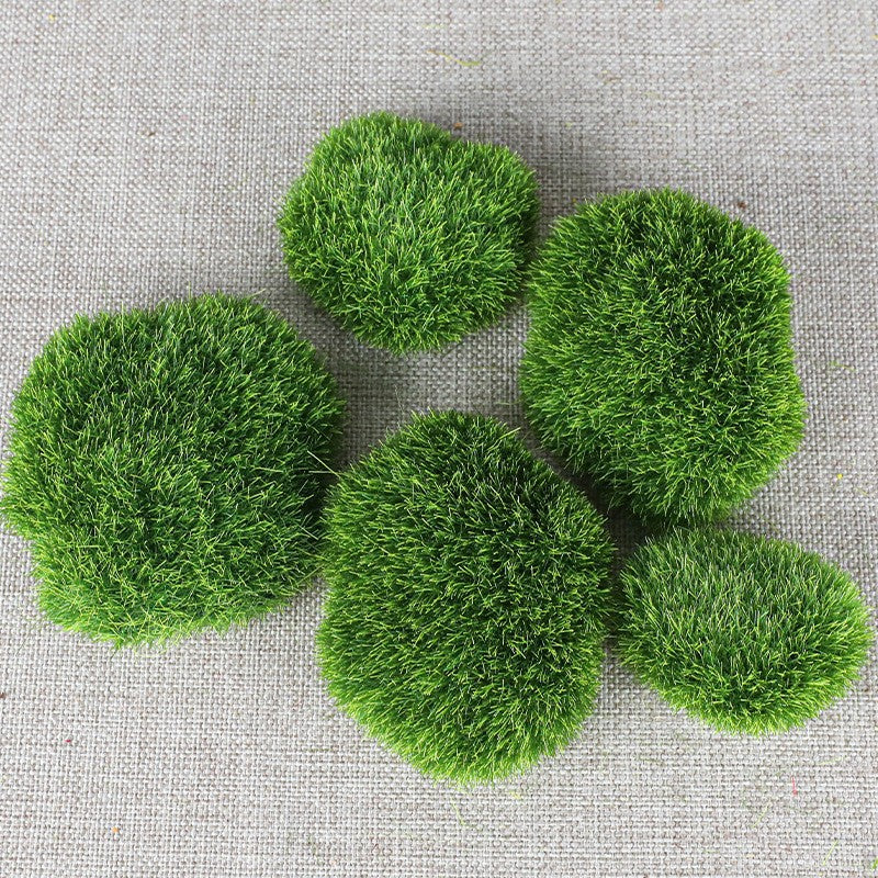 Artificial Moss Rocks for Lush Woodland Arrangements