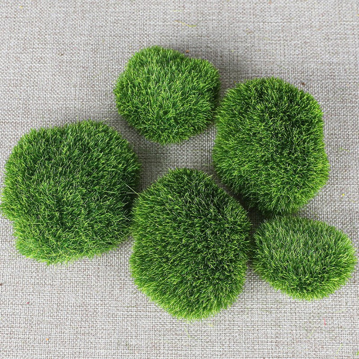 Artificial Moss Rocks for Lush Woodland Arrangements