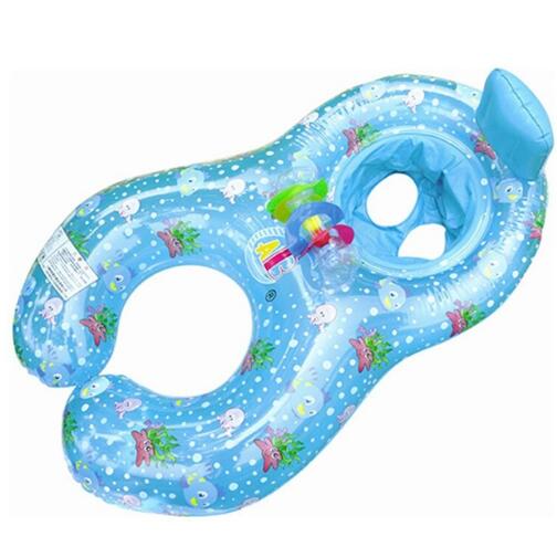 Mother-Child Swim Ring for Supported Pool Water Play