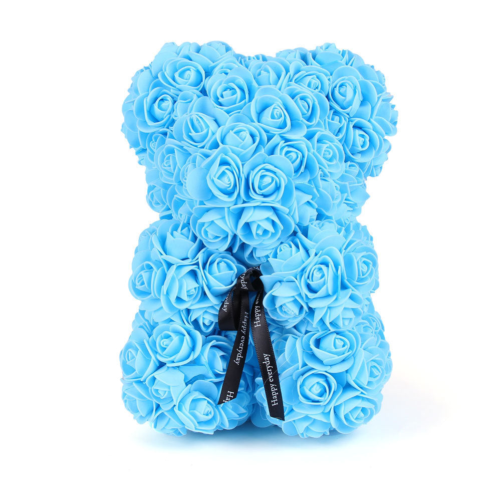 Rose Bear Gift 25cm for Lasting Romantic Keepsakes