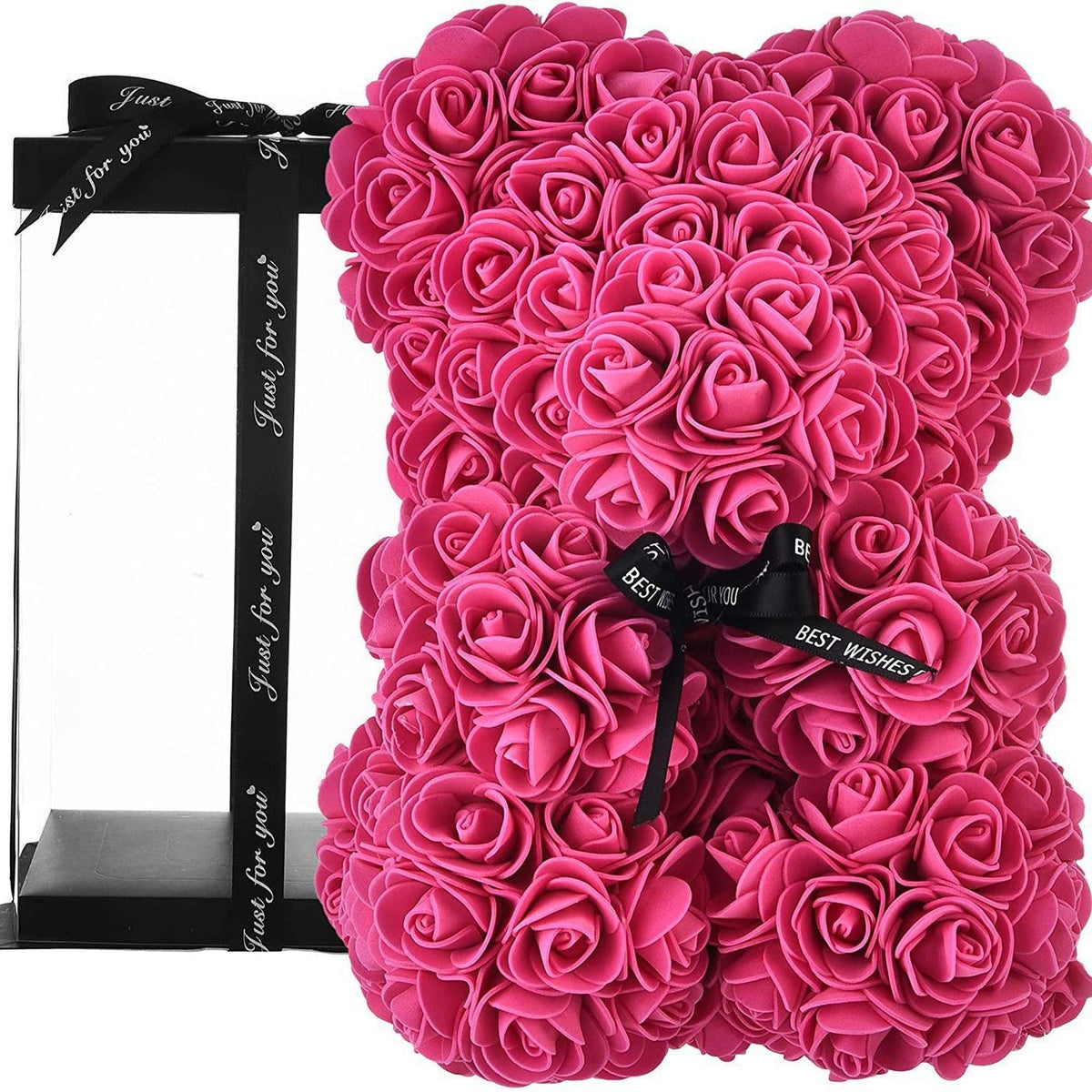 Rose Bear Gift 25cm for Lasting Romantic Keepsakes