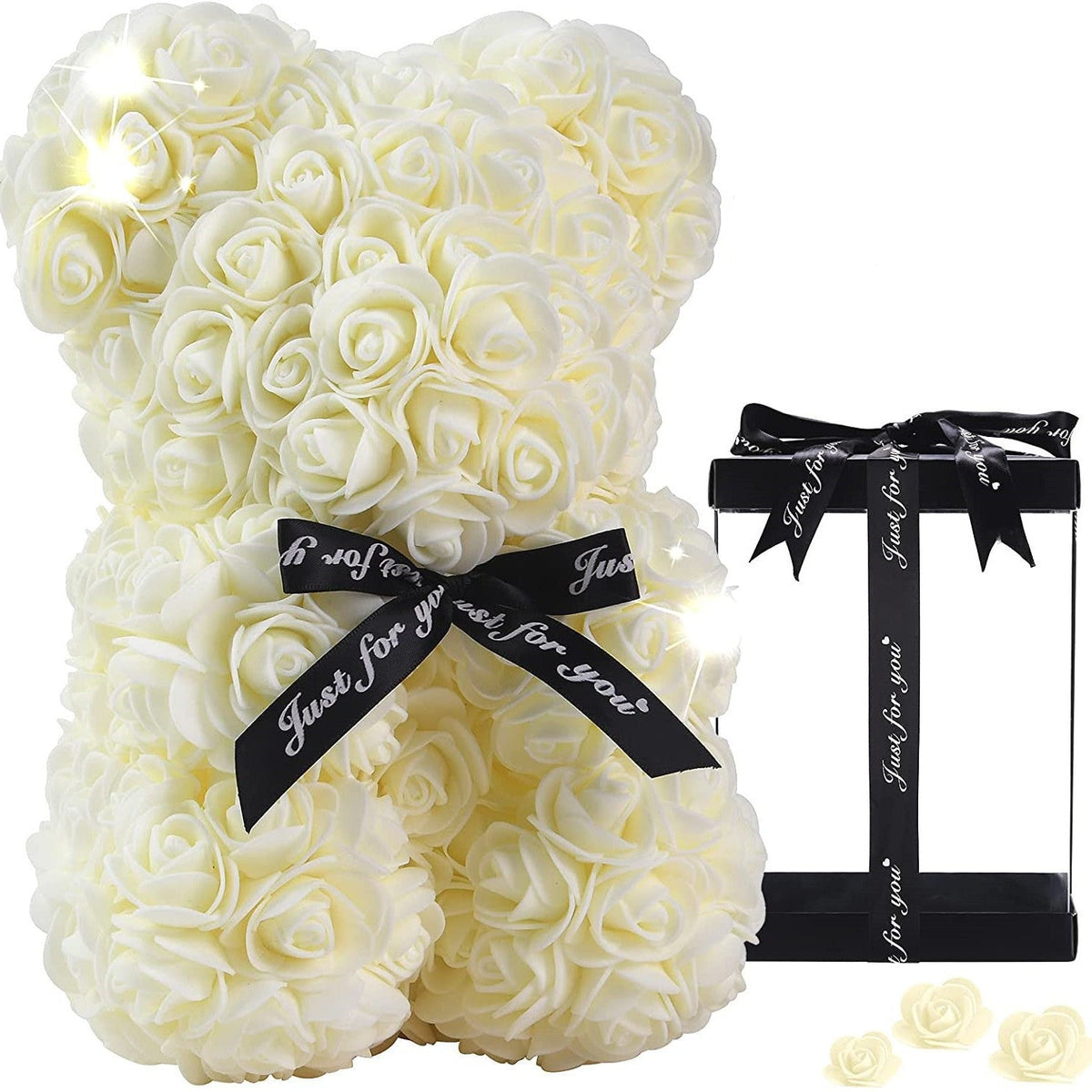 Rose Bear Gift 25cm for Lasting Romantic Keepsakes